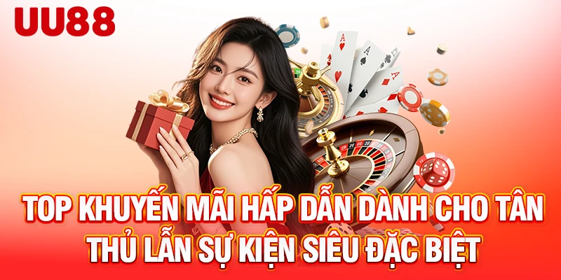 Top khuyến mãi hấp dẫn dành cho tân thủ lẫn sự kiện siêu đặc biệt